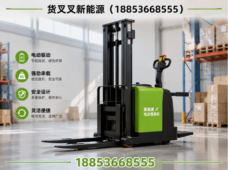 罗庄区电动堆高机展示图